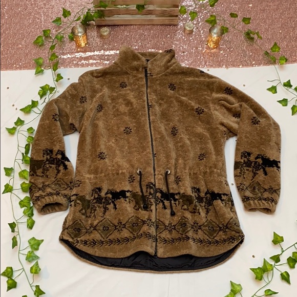 Black diamond jacket - Vintage, size M - Picture 3 of 8